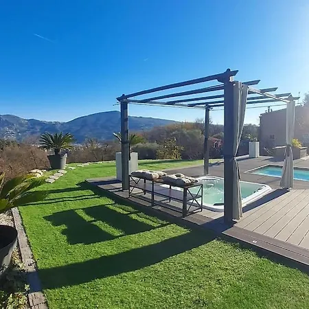Suite 20M2 Dans Villa Piscine Jacuzzi Gattieres Exterior photo